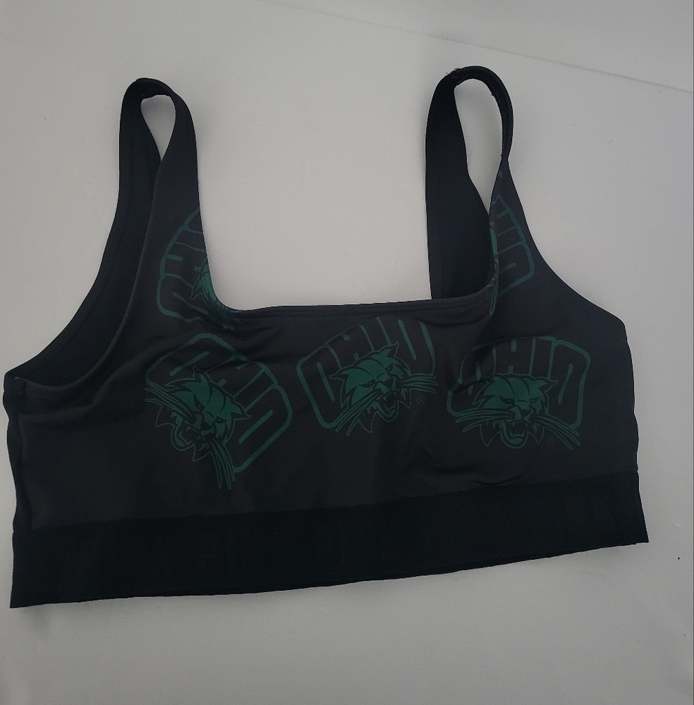 PINK collegiate Ohio state sports bra size L